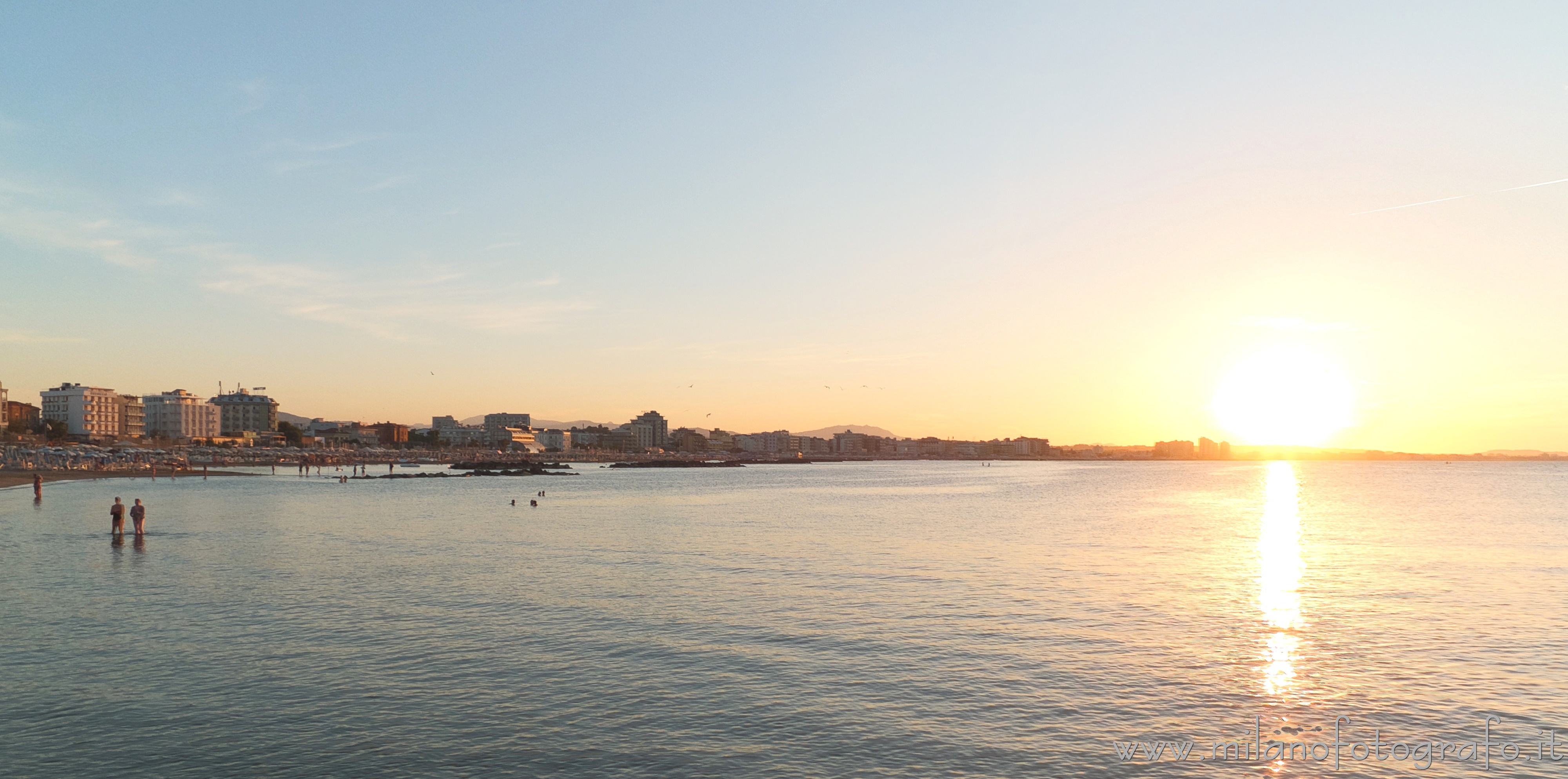 Cattolica (Rimini) - Tramonto sul mare 